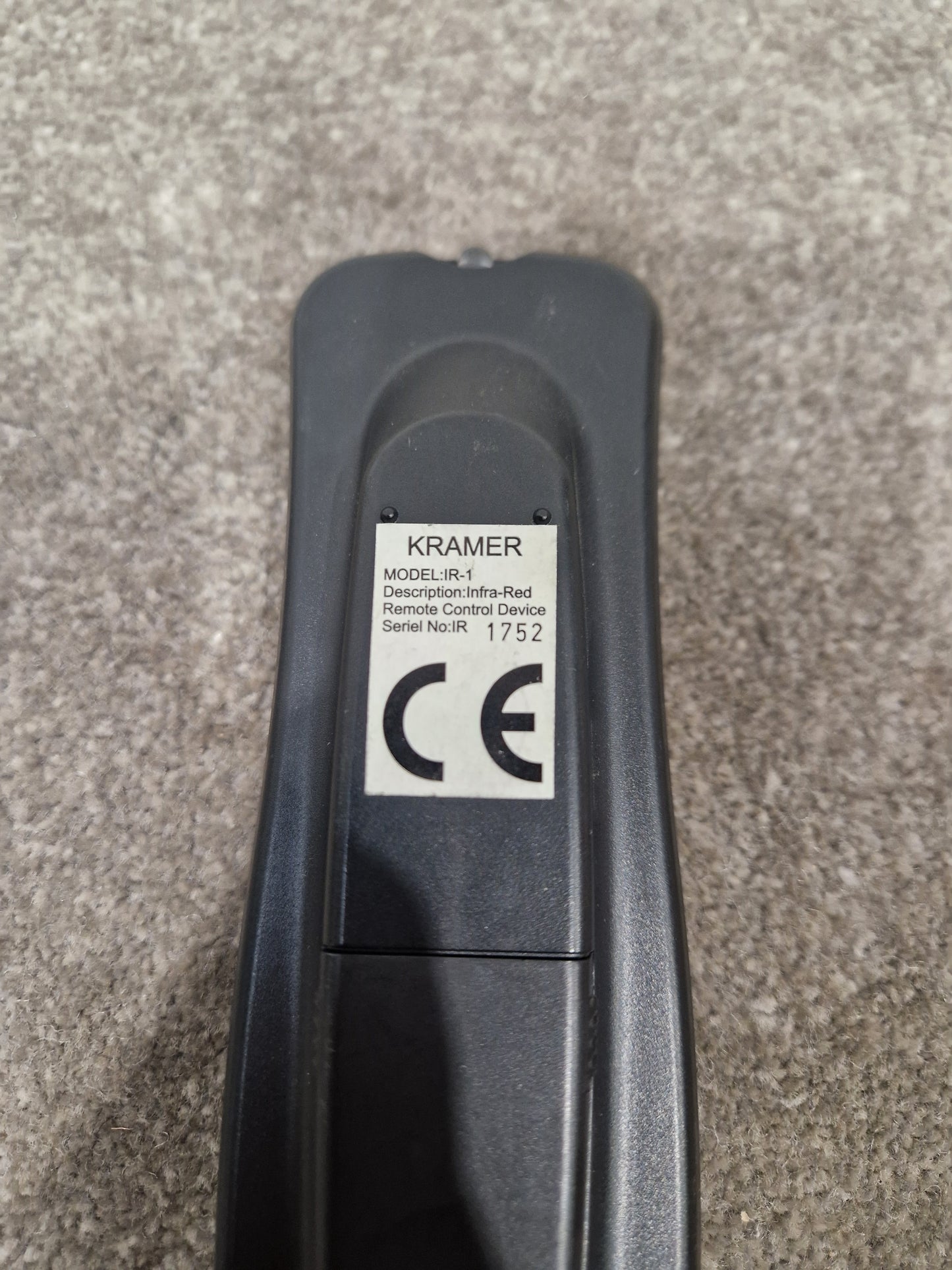 Kramer IR-1 Remote Control - IR Signal Controller - Excellent