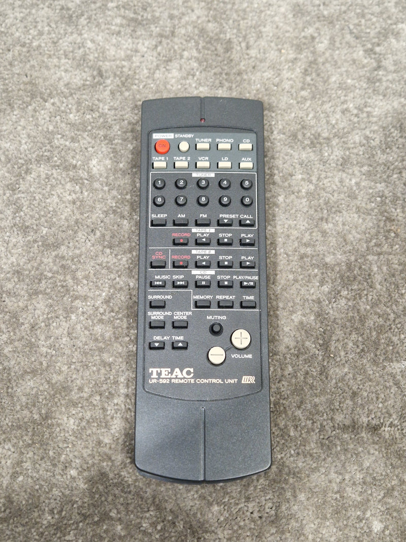 Teac UR592 Remote Control - Home Audio Unit - Excellent - Image 1