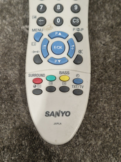 Sanyo JXPLA Remote Control - Universal Compatibility - Very Good