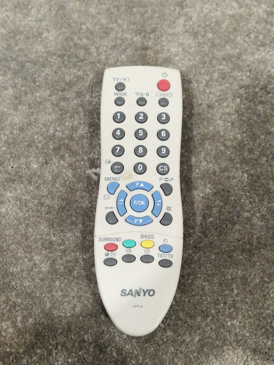 Sanyo JXPLA Remote Control - Universal Compatibility - Very Good