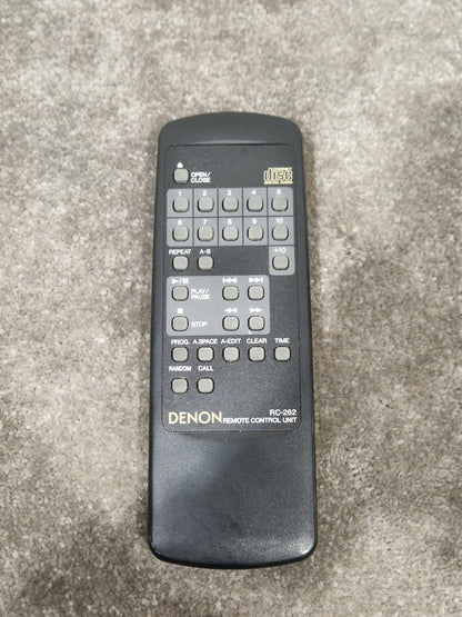 Denon RC262 Remote Controller - Compact Stereo Control - Excellent