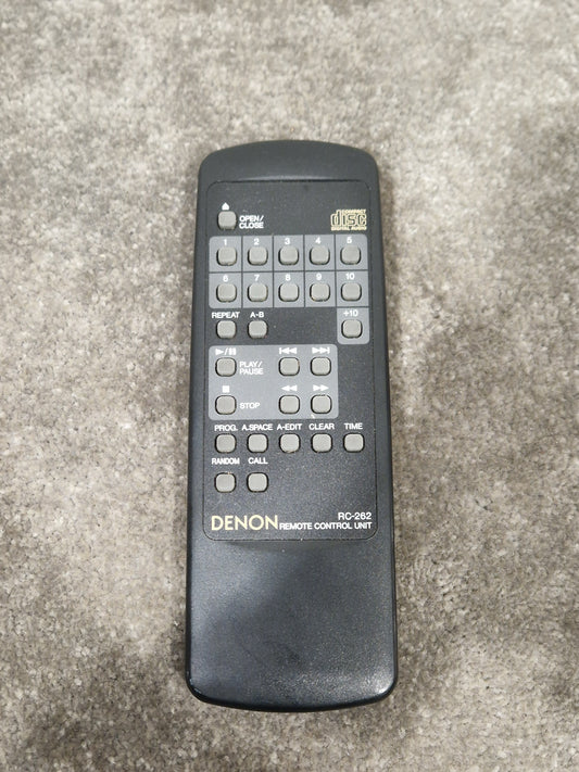 Denon RC262 Remote Controller - Compact Stereo Control - Excellent