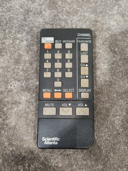 Scientific Atlanta Remote For Satellite TV - User-Friendly Design - Very Good