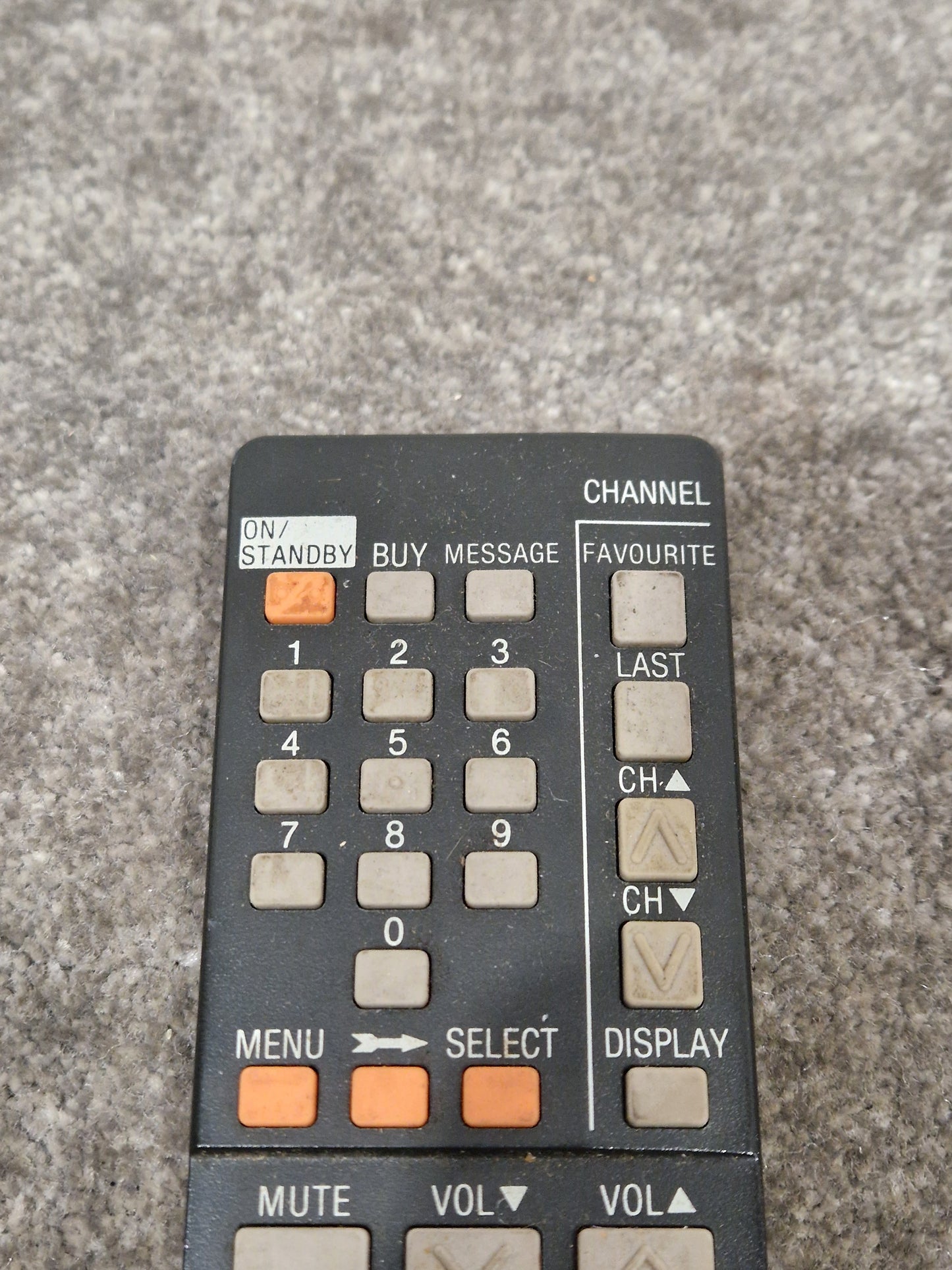 Scientific Atlanta Remote For Satellite TV - User-Friendly Design - Very Good