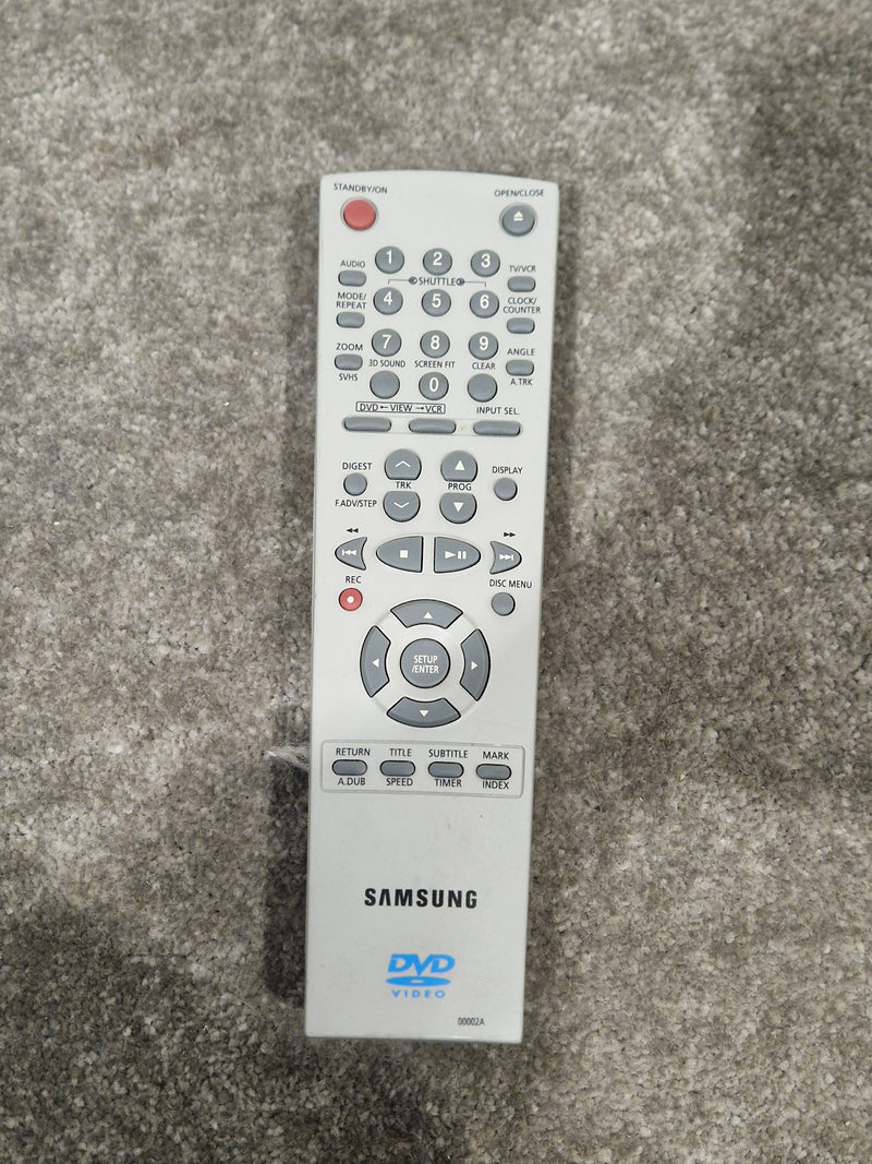 Samsung DVD Player Remote 00002A - Replacement Controller - Excellent - Image 1