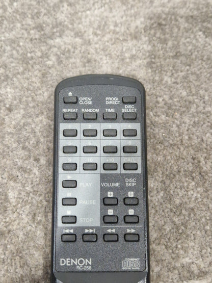 Denon RC258 Remote Control - AV Receiver Control - Excellent