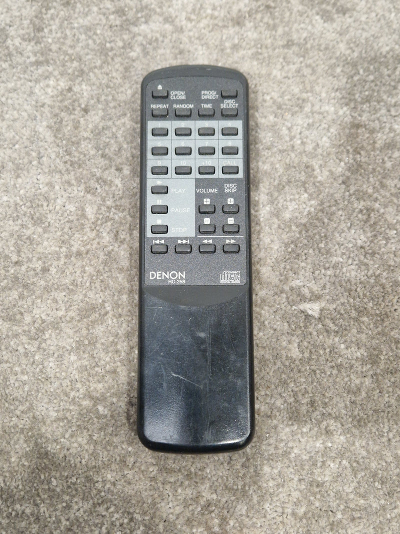Denon RC258 Remote Control - AV Receiver Control - Excellent - Image 1