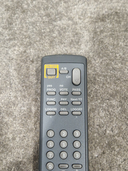 Mediastar 488-1 Remote Control - Universal Device Control - Excellent