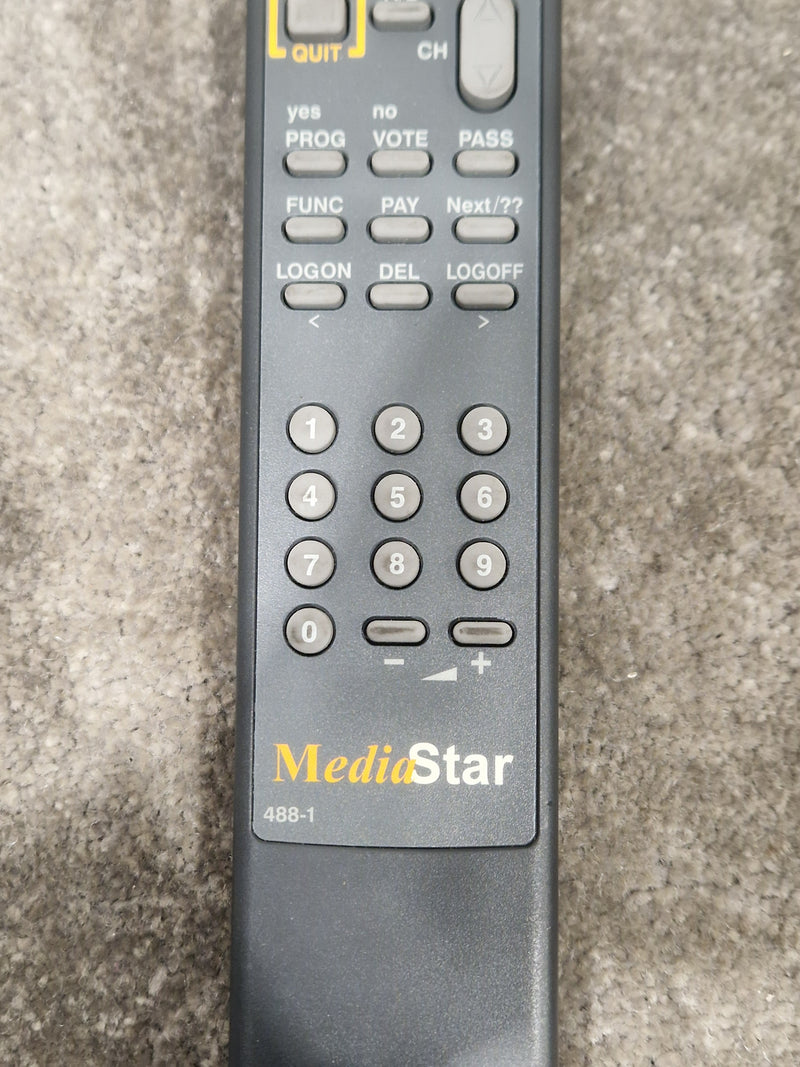 Mediastar 488-1 Remote Control - Universal Device Control - Excellent - Image 2