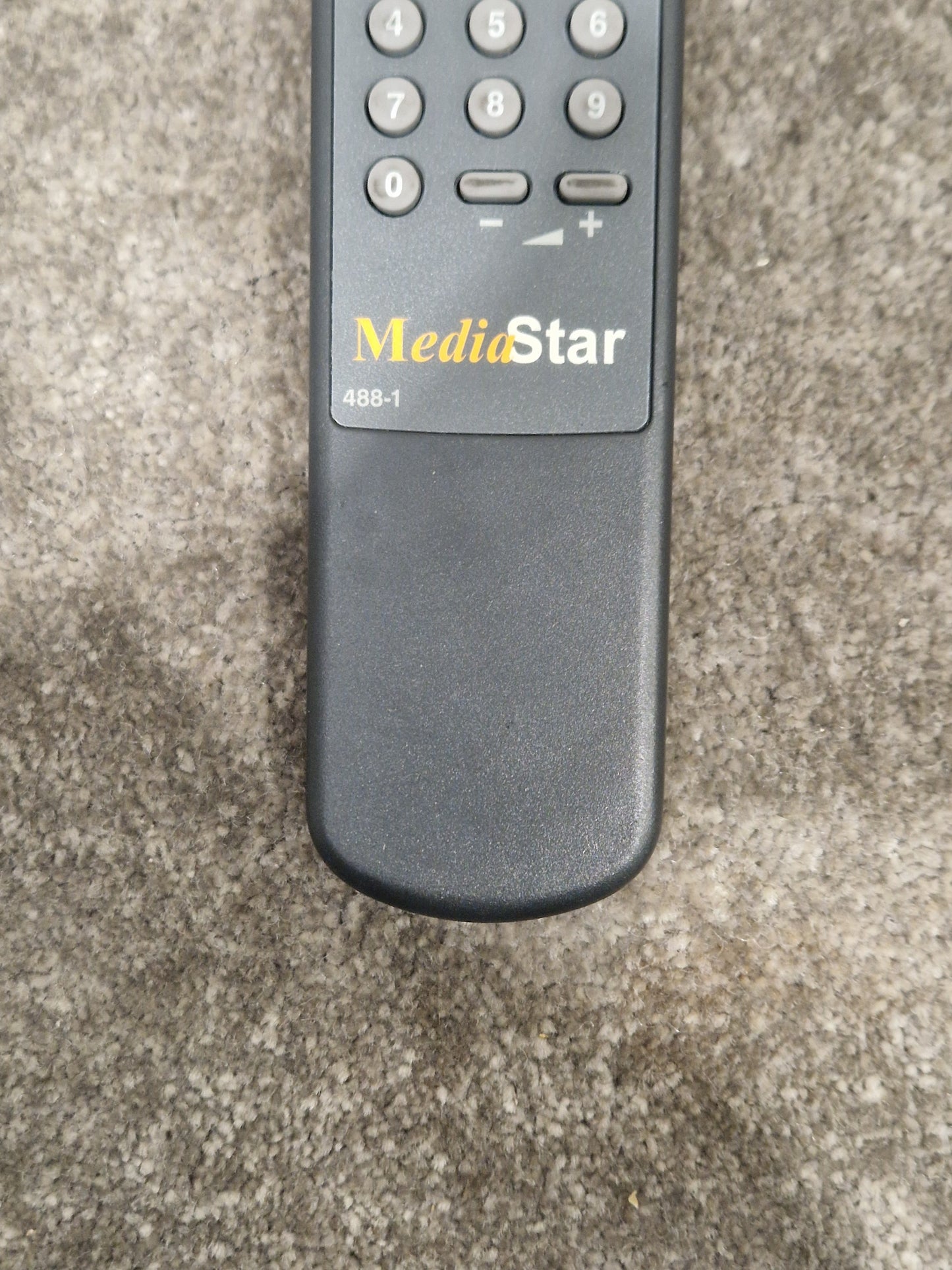 Mediastar 488-1 Remote Control - Universal Device Control - Excellent