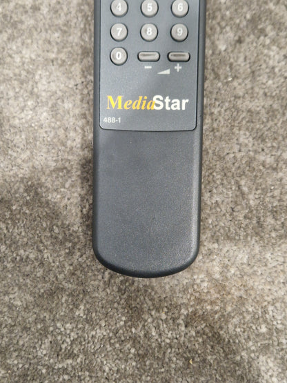 Mediastar 488-1 Remote Control - Universal Device Control - Excellent