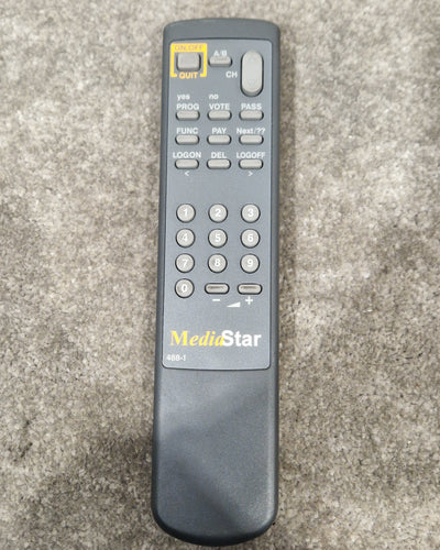 Mediastar 488-1 Remote Control - Universal Device Control - Excellent