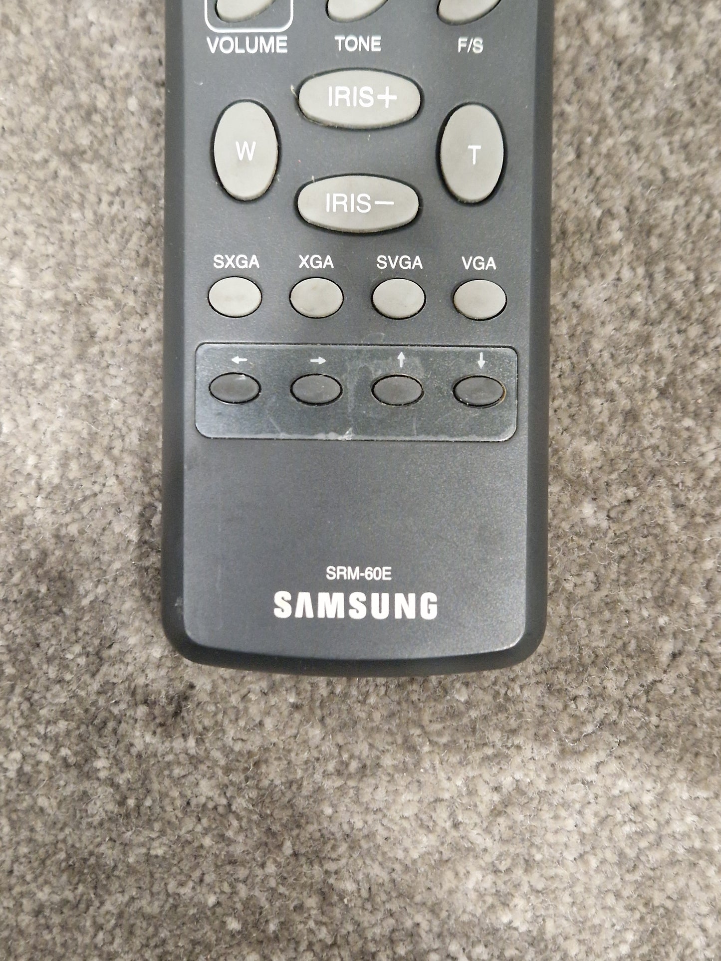 Samsung SRM-60E Remote Control - Versatile Device Controller - Very Good