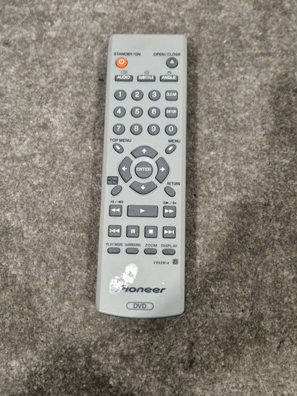 Pioneer DVD Player Remote VXXX2914 - Versatile Control Unit - Excellent