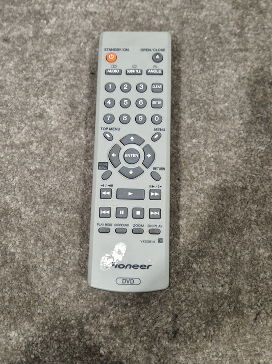 Pioneer DVD Player Remote VXXX2914 - Versatile Control Unit - Excellent