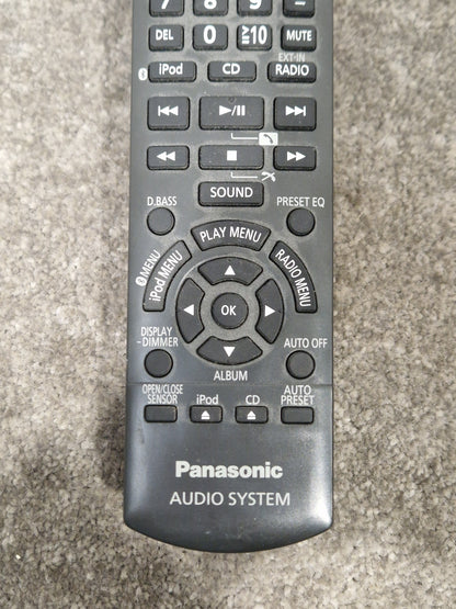 Panasonic Audio System Remote Control - Wireless Control Device - Very Good