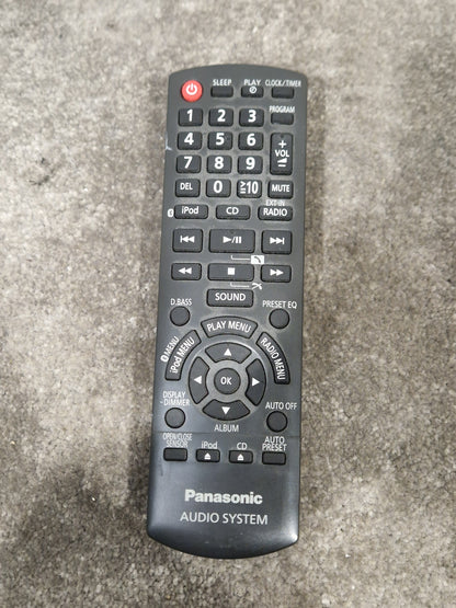 Panasonic Audio System Remote Control - Wireless Control Device - Very Good