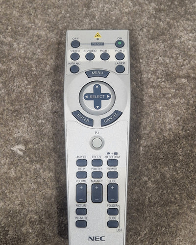 NEC RD-394E Projector Remote Controller - Compact Design - Excellent