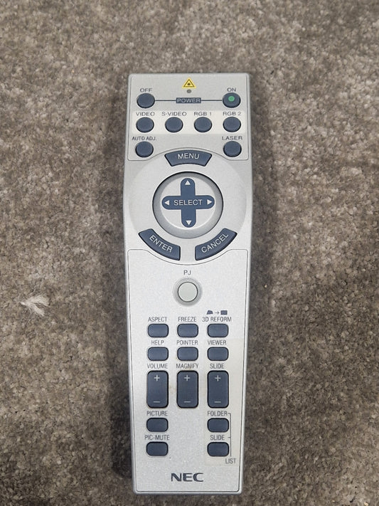 NEC RD-394E Projector Remote Controller - Compact Design - Excellent