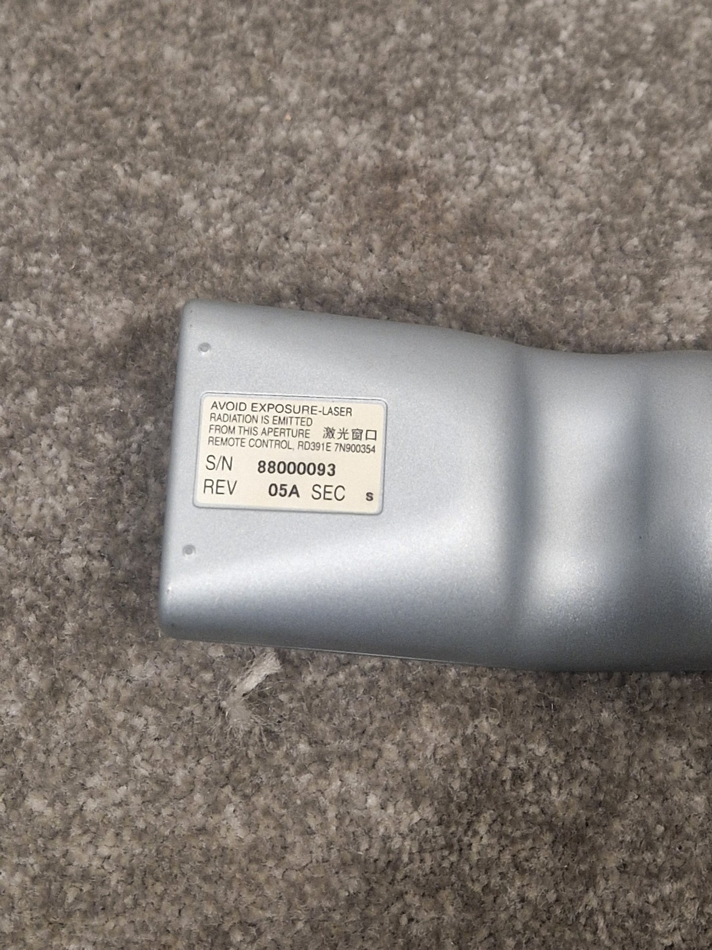NEC RD-394E Projector Remote Controller - Compact Design - Excellent