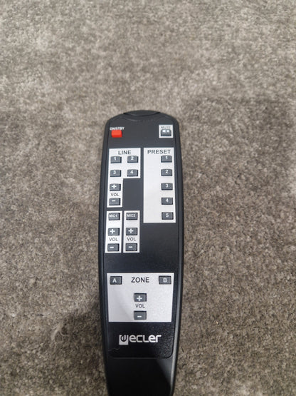 Ecler DUO-NET Player Remote Control - Advanced Audio Management - Excellent