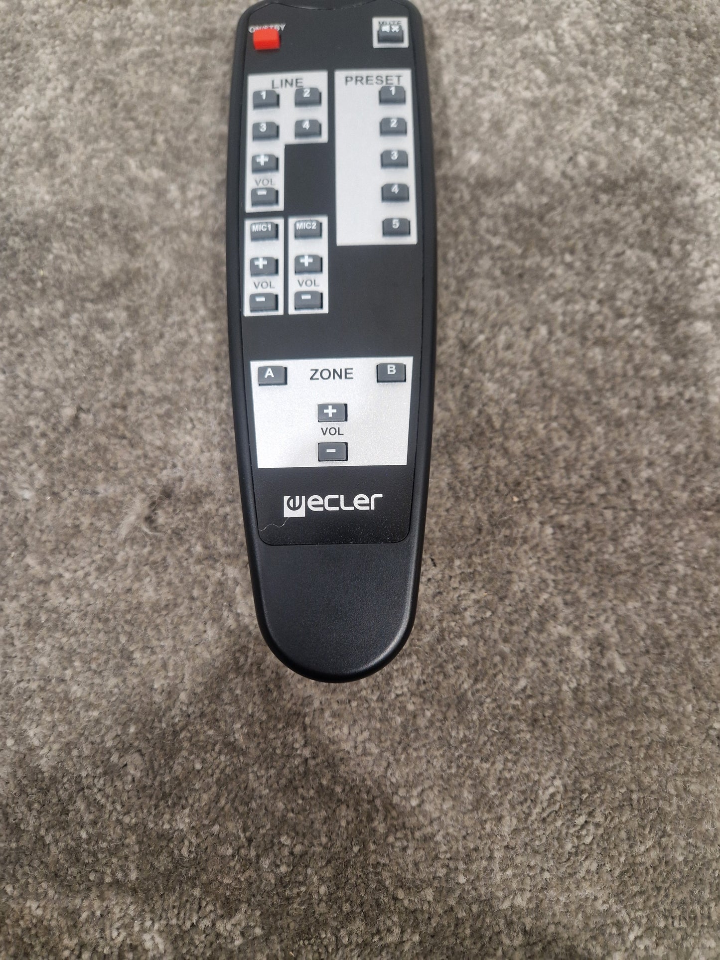 Ecler DUO-NET Player Remote Control - Advanced Audio Management - Excellent