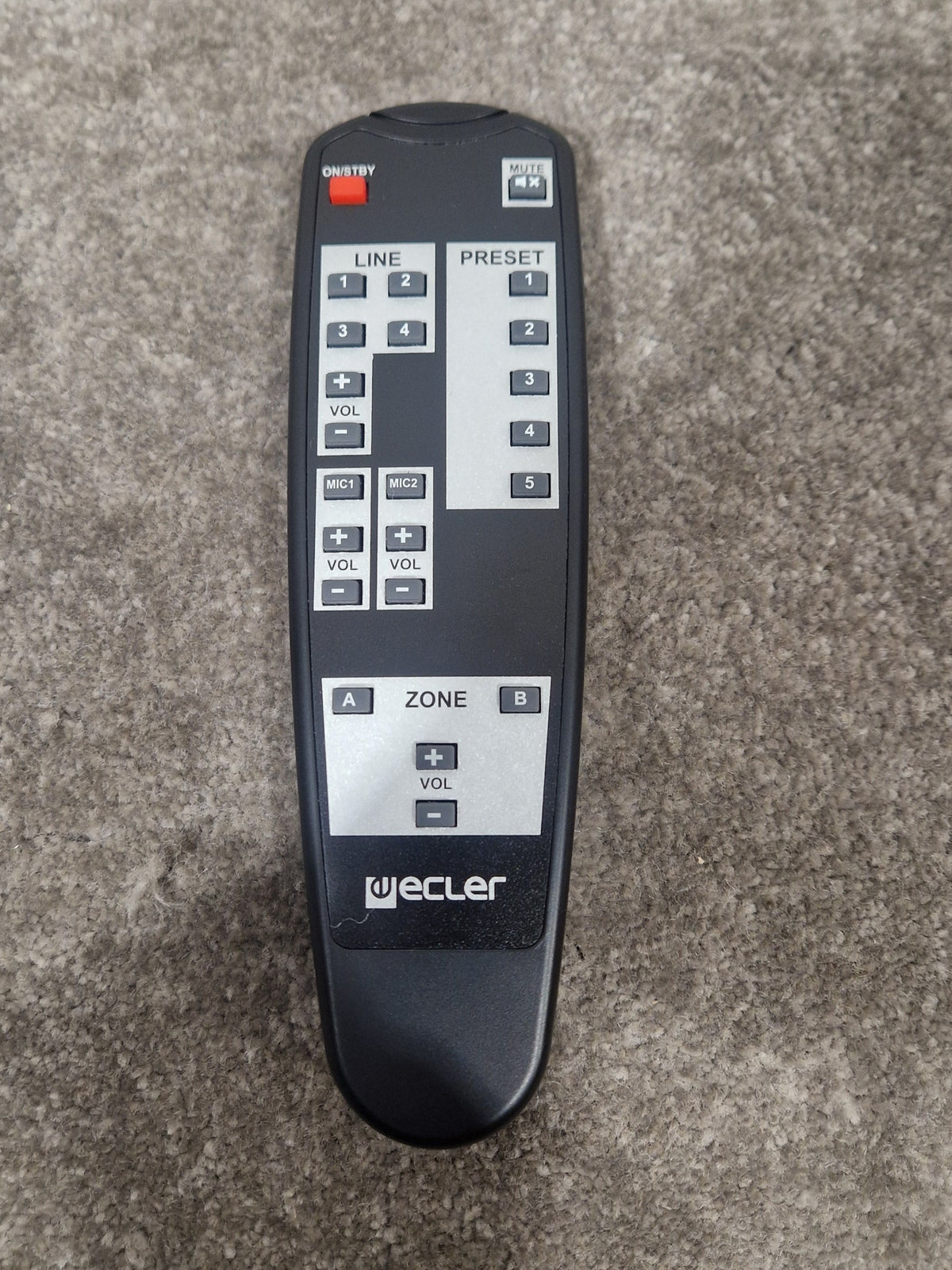 Ecler DUO-NET Player Remote Control - Advanced Audio Management - Excellent