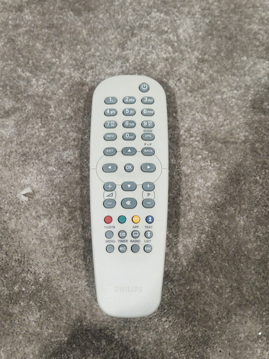 Phillips Rc19137008/01 Remote Control - Universal TV Remote - Excellent