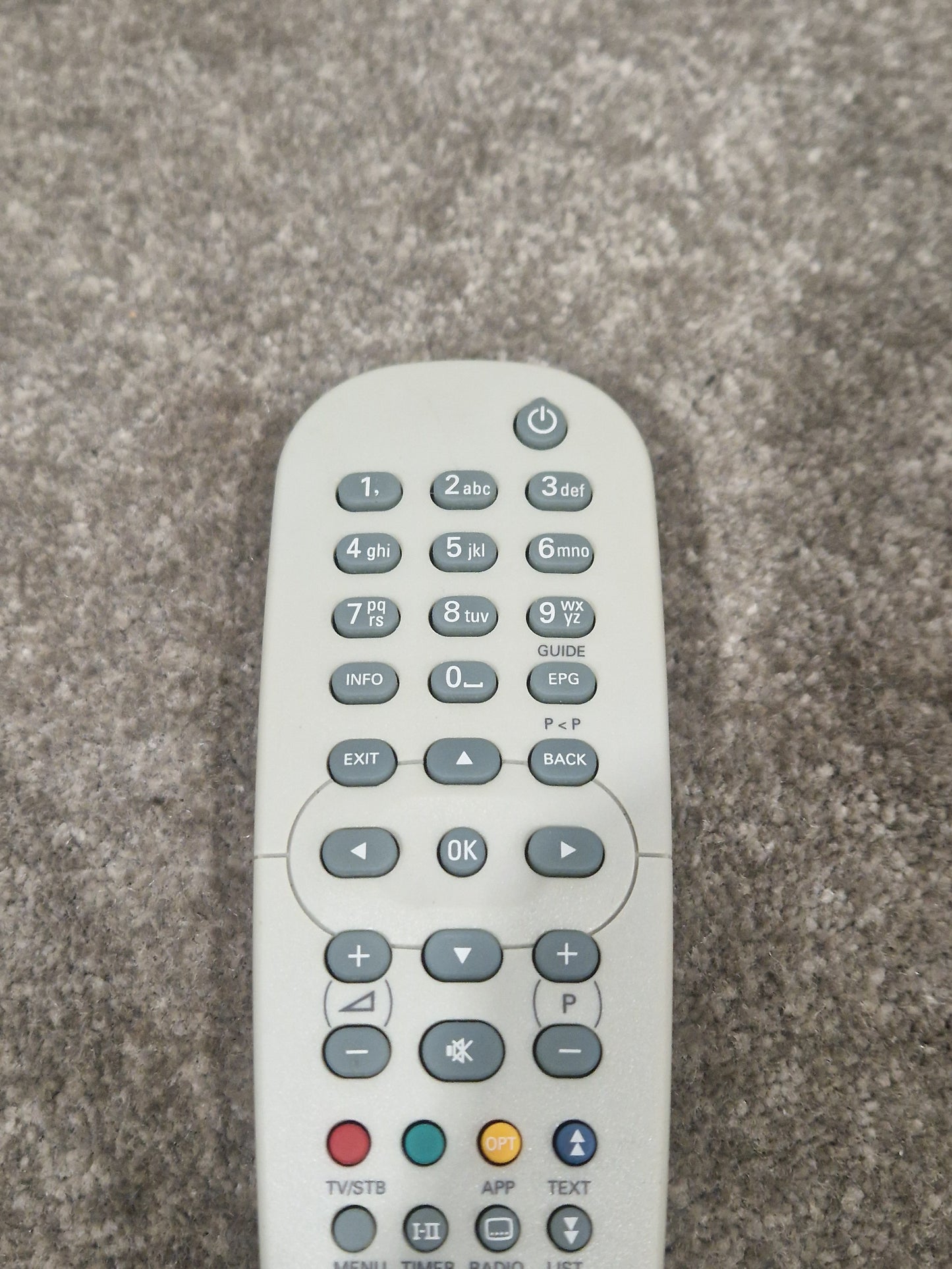 Phillips Rc19137008/01 Remote Control - Universal TV Remote - Excellent