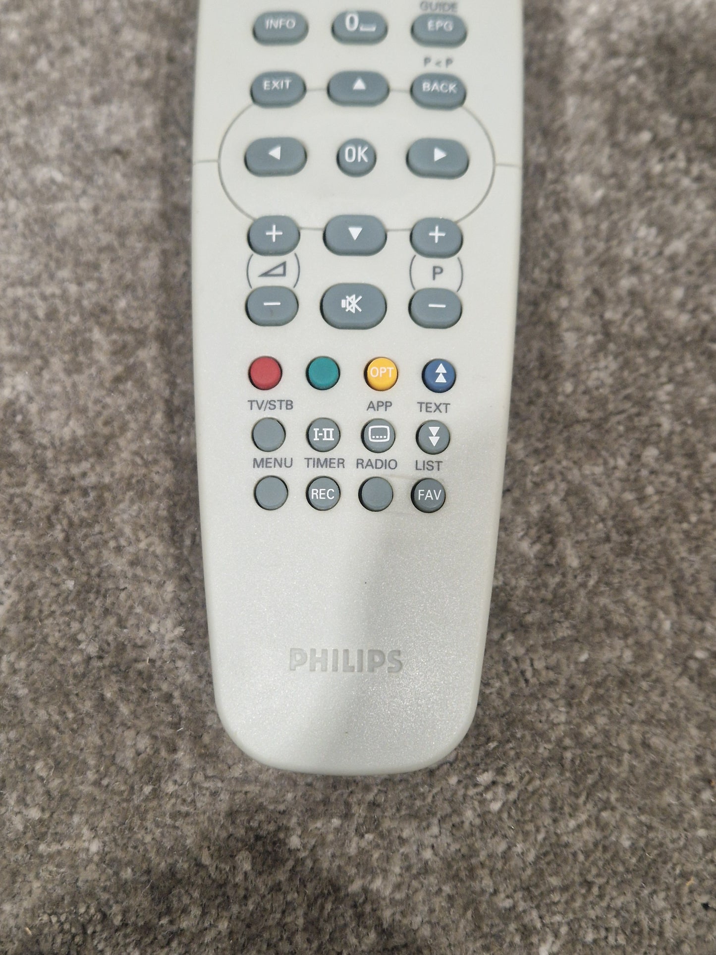 Phillips Rc19137008/01 Remote Control - Universal TV Remote - Excellent