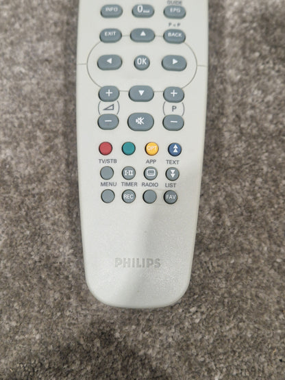 Phillips Rc19137008/01 Remote Control - Universal TV Remote - Excellent