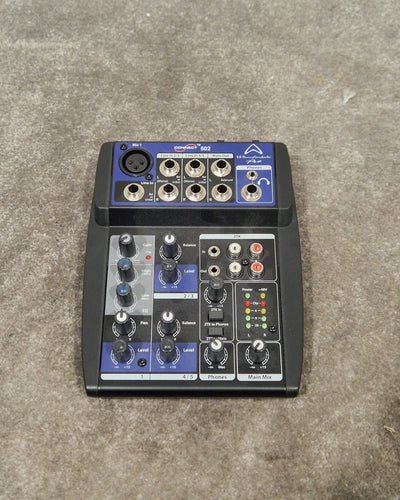 Wharfedale Pro Connect 502 Compact Mixer - 5-Channel Audio Control - Excellent w/ Original Box & Power Supply
