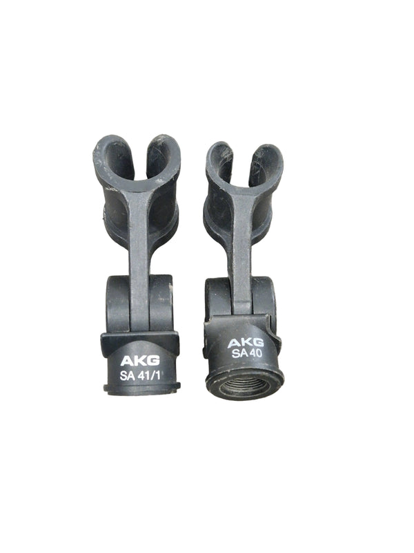 AKG SA-40 And AKG SA41/1 Mic Holders - Durable Construction - Very Good