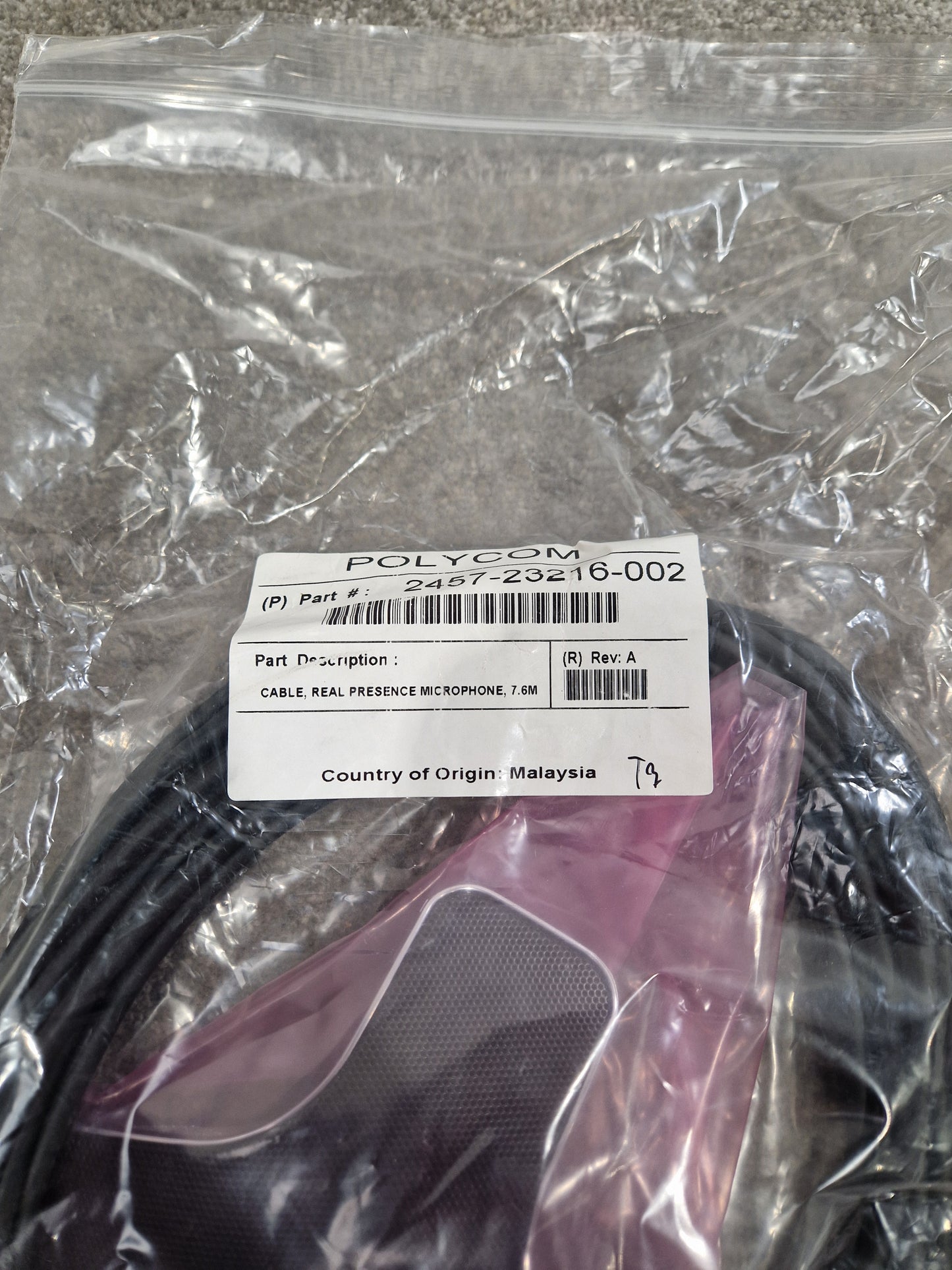 Polycom Realpresence HDX Microphone - High-Definition Audio - Excellent w/ Power Supply