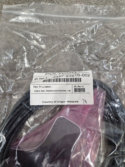 Polycom Realpresence HDX Microphone - High-Definition Audio - Excellent w/ Power Supply