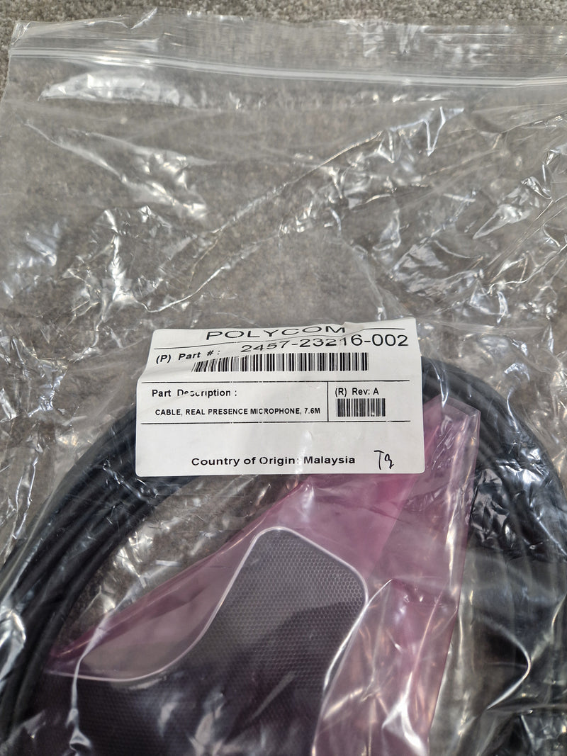Polycom Realpresence HDX Microphone - High-Definition Audio - Excellent w/ Power Supply - Image 6
