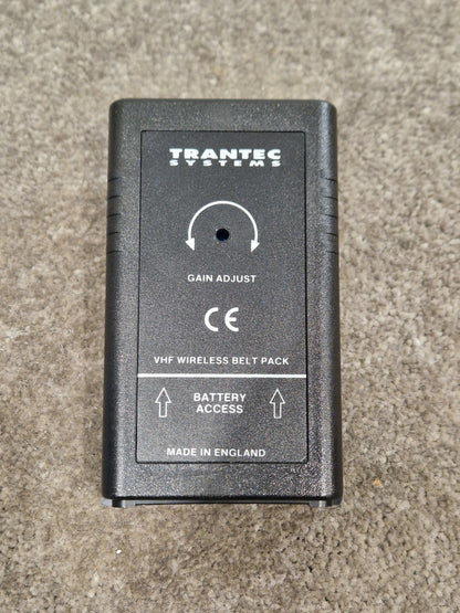 Trantec S1000 With Trantec RTO 3408 Transmitter - Wireless System - Excellent w/ Power Supply & Hard Case & Mic for transmitter