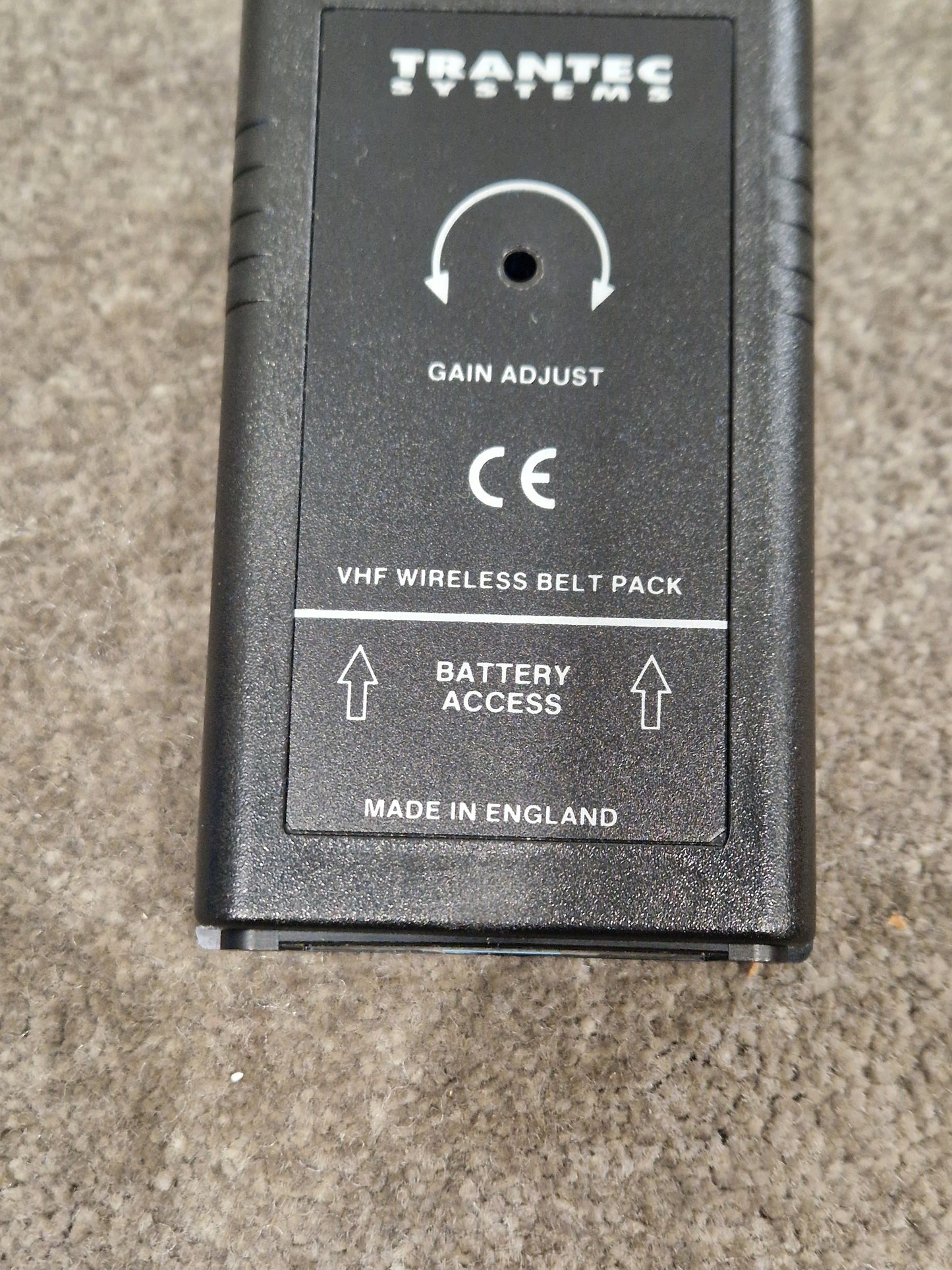 Trantec S1000 With Trantec RTO 3408 Transmitter - Wireless System - Excellent w/ Power Supply & Hard Case & Mic for transmitter