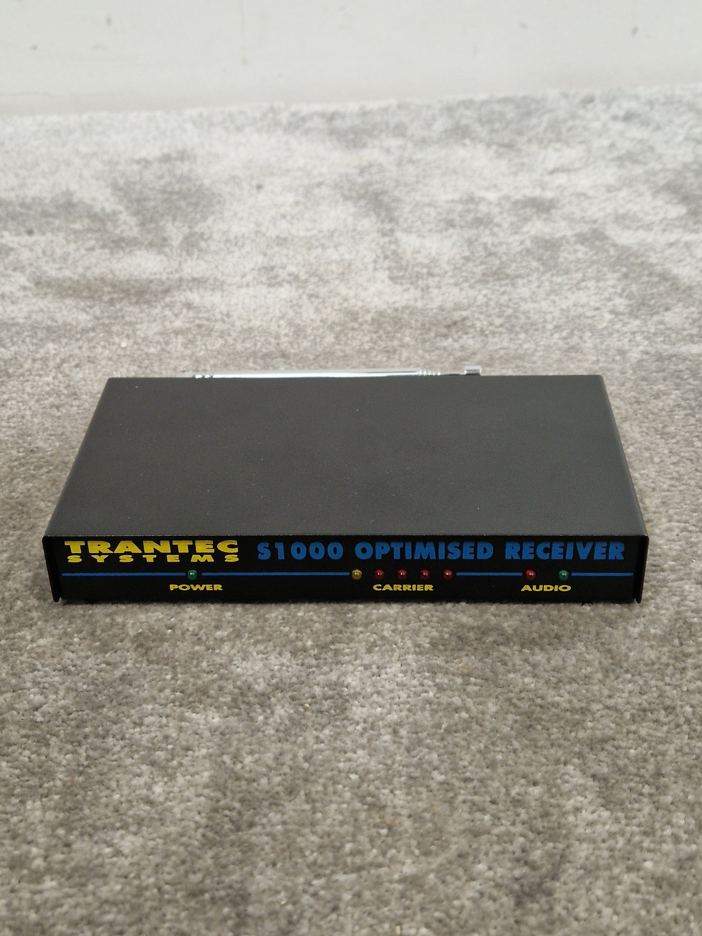 Trantec S1000 With Trantec RTO 3408 Transmitter - Wireless System - Excellent w/ Power Supply & Hard Case & Mic for transmitter