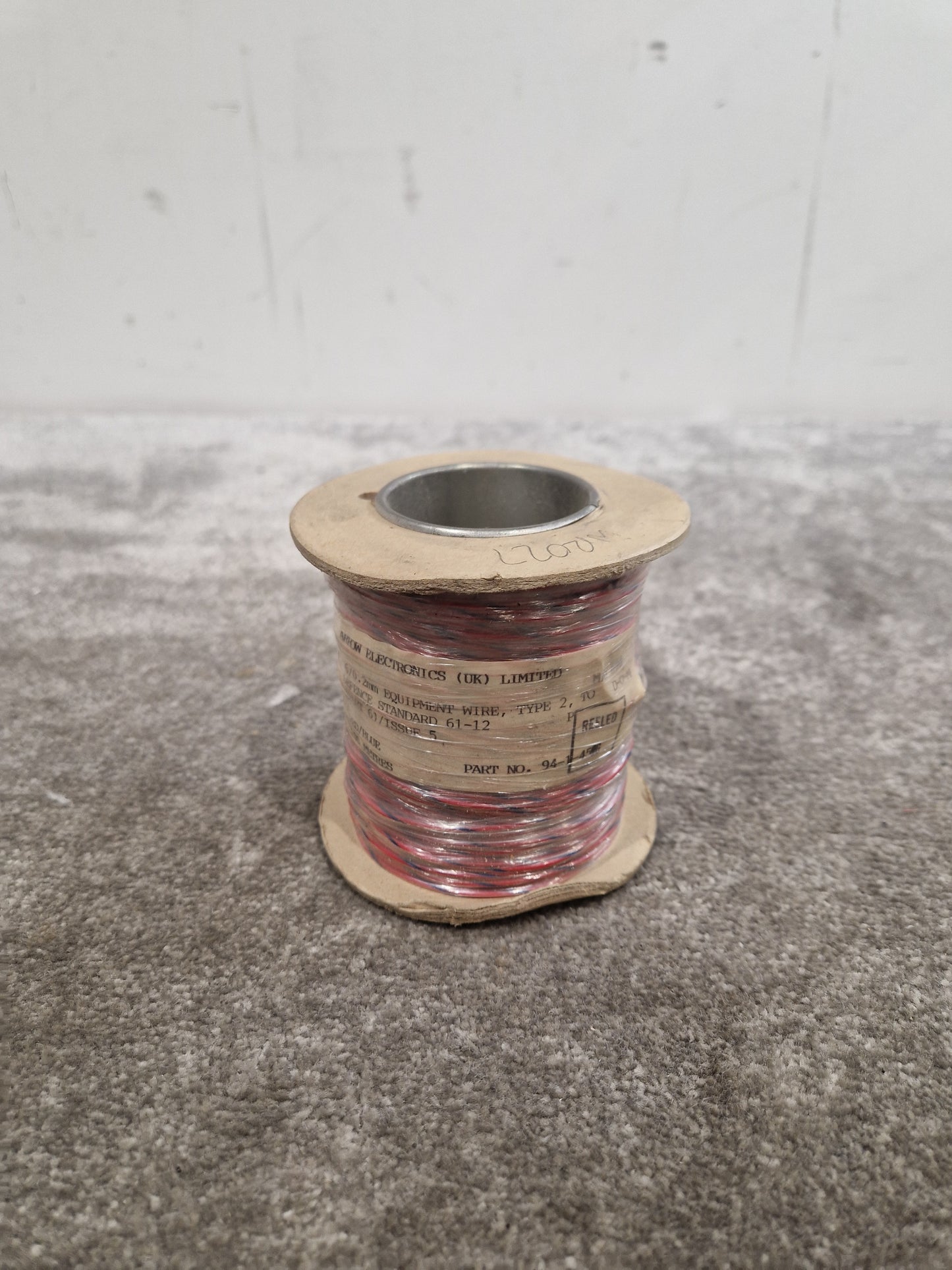 Arrow Electronics 16/0.2mm Equipment Wire Red And Blue 100 Metres - Durable Insulation - Excellent