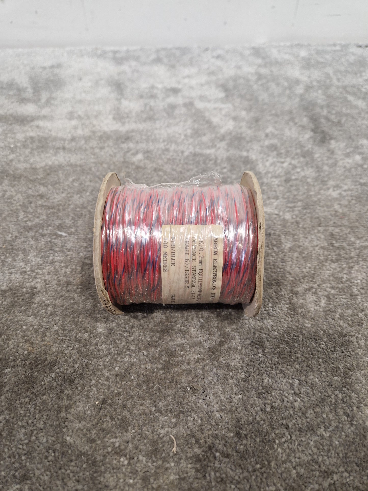 Arrow Electronics 16/0.2mm Equipment Wire Red And Blue 100 Metres - Durable Insulation - Excellent