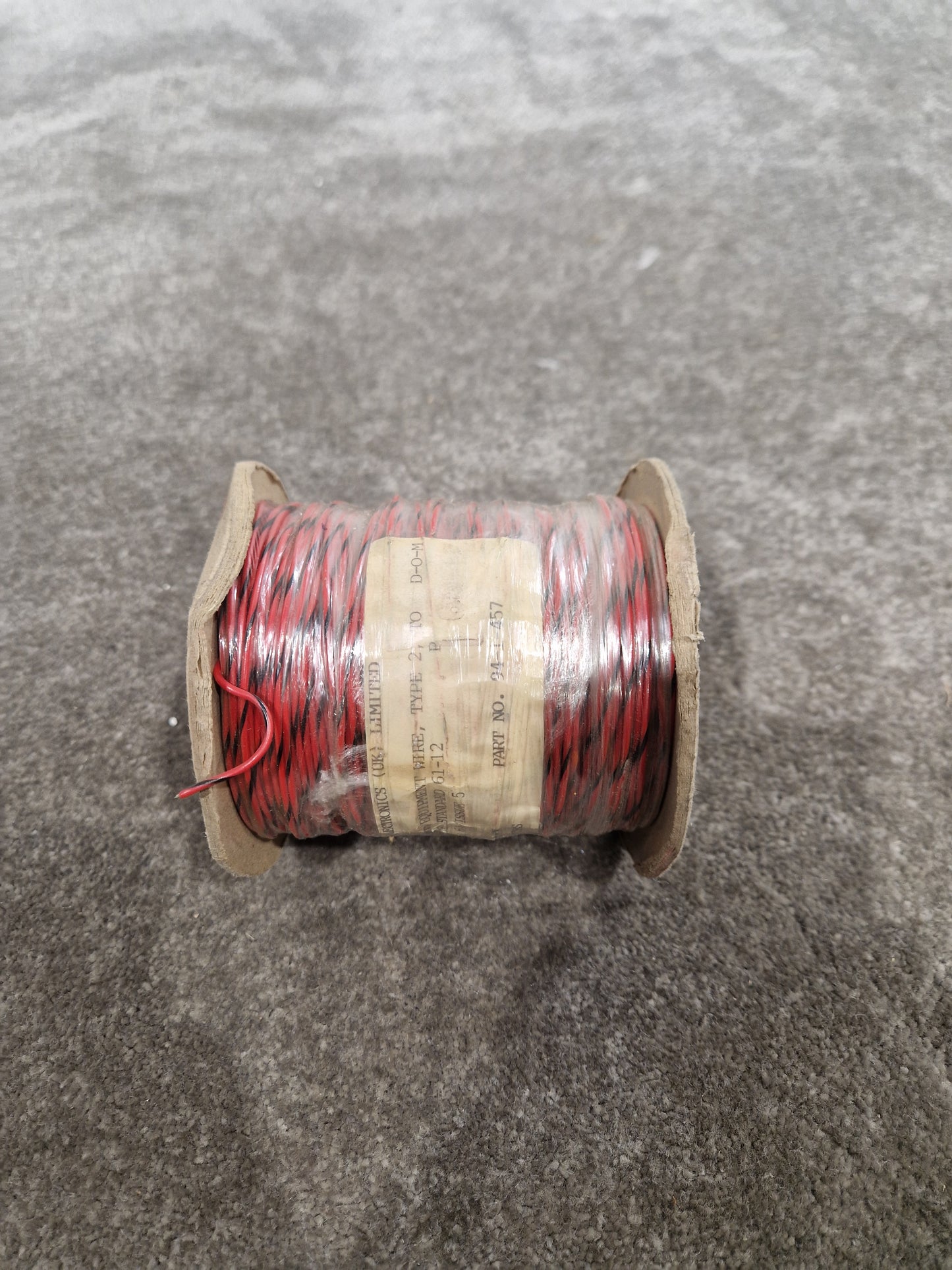 Arrow Electronics 16/0.2mm Equipment Wire Type 2 Red And Black 100 Metres - High-Quality Wiring - Excellent