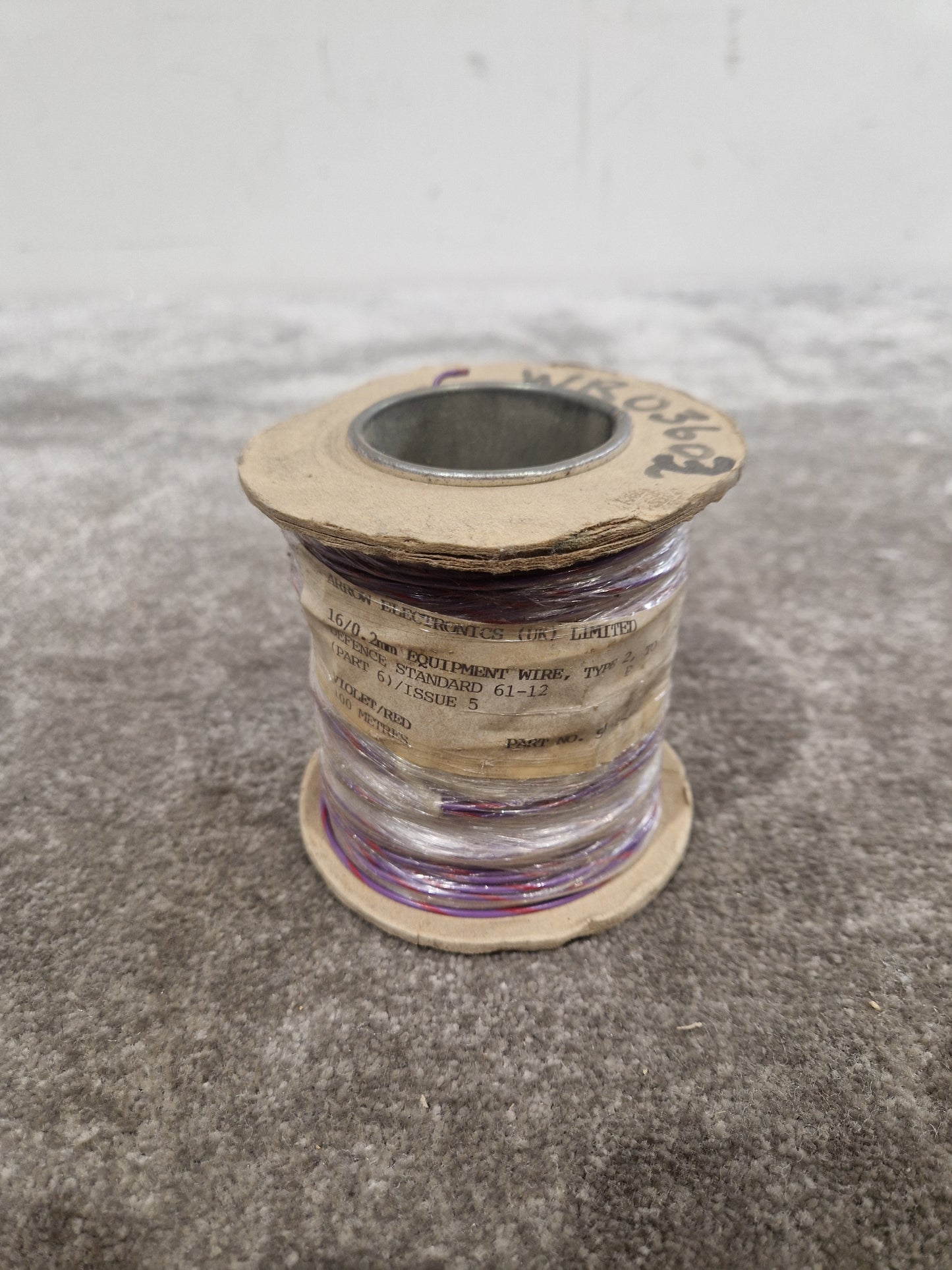 Arrow Electronics 16/0.2mm Equipment Wire Type 2 Violet And Red 100 Metres - Durable Insulation - Excellent