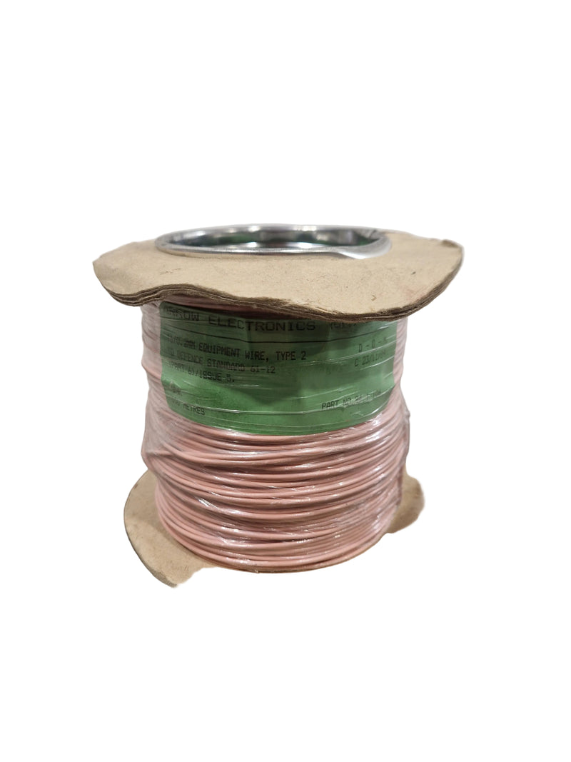 Arrow Electronics 16/0.2mm Equipment Wire Type 2 Pink 100 Metres - High-Quality Wiring - Excellent - Image 1