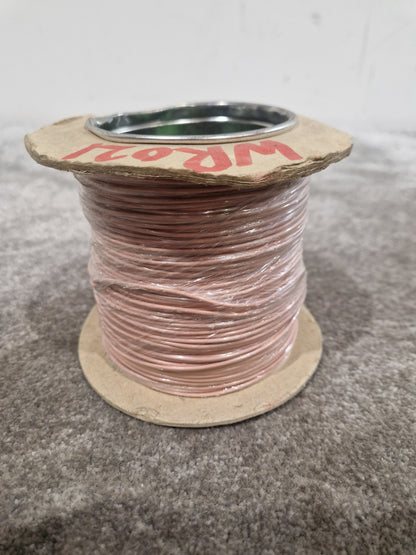 Arrow Electronics 16/0.2mm Equipment Wire Type 2 Pink 100 Metres - High-Quality Wiring - Excellent