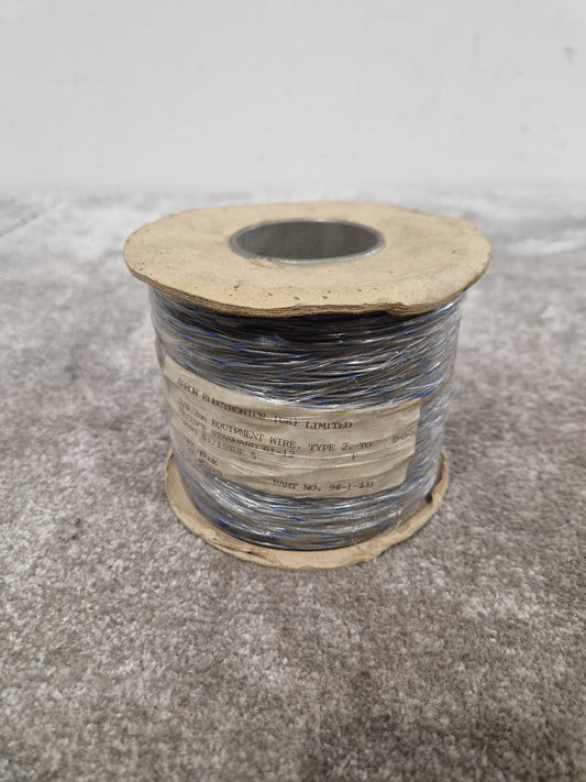 Arrow Electronics 16/0.2mm Equipment Wire Type 2 Grey And Blue 500 Metres - Durable Insulation - Excellent