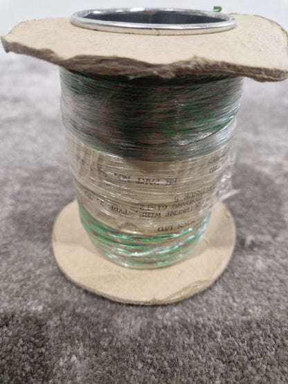 RR Electronics 7/0.2mm Equipment Wire Type 2 Green And Red 100 Metres - High-Quality Insulation - Excellent