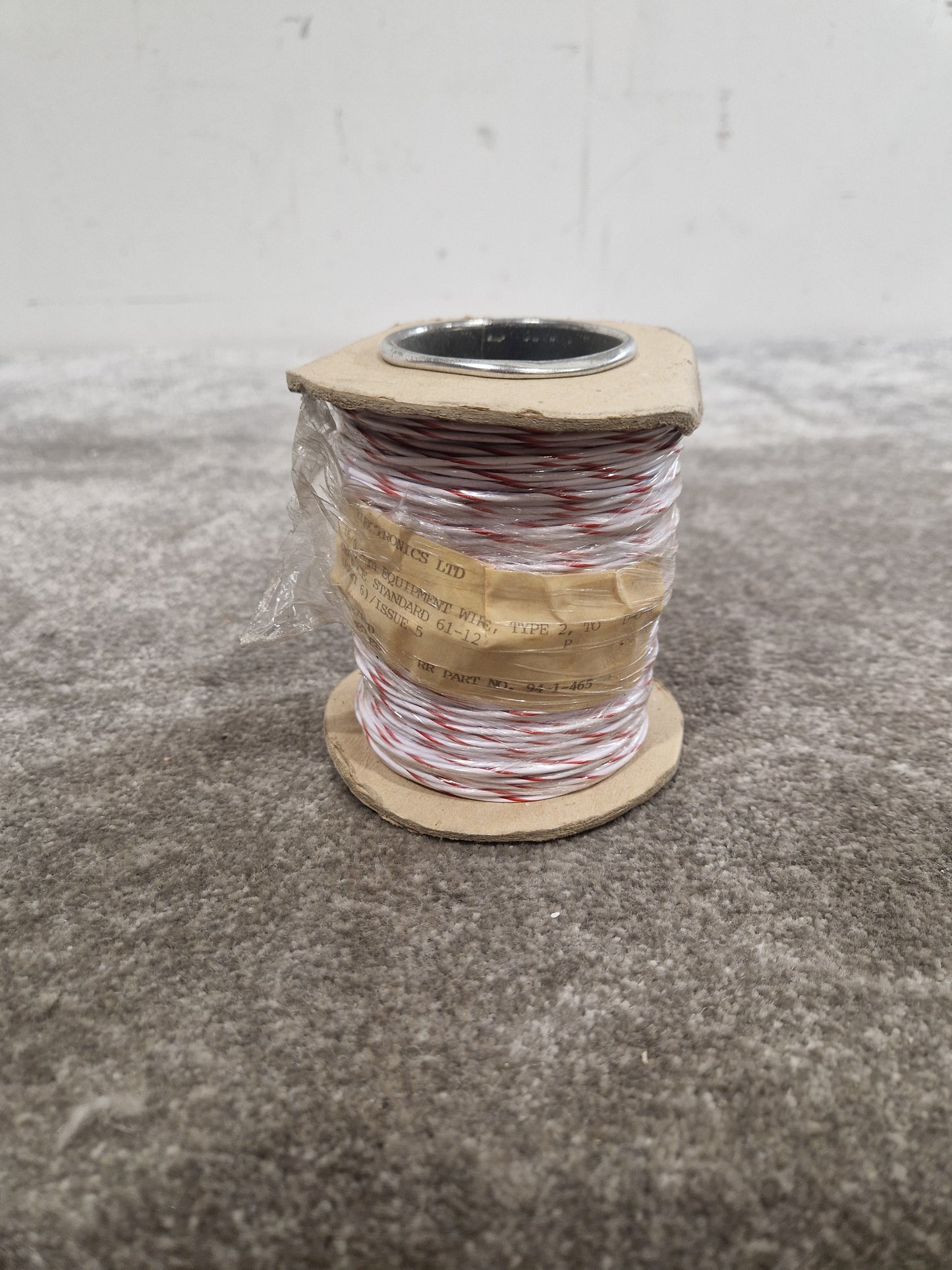 RR Electronics 7/0.2mm Equipment Wire Type 2 White And RED100 Metres - High-Quality Cabling - Excellent