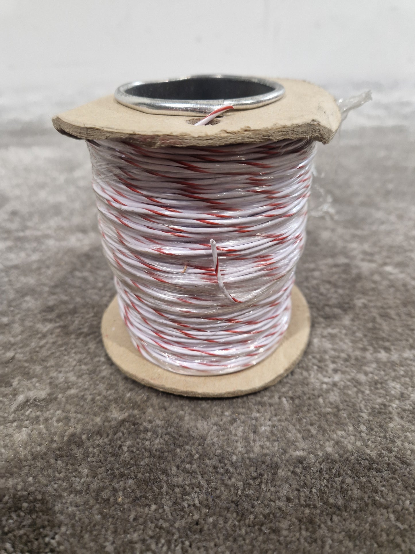 RR Electronics 7/0.2mm Equipment Wire Type 2 White And RED100 Metres - High-Quality Cabling - Excellent