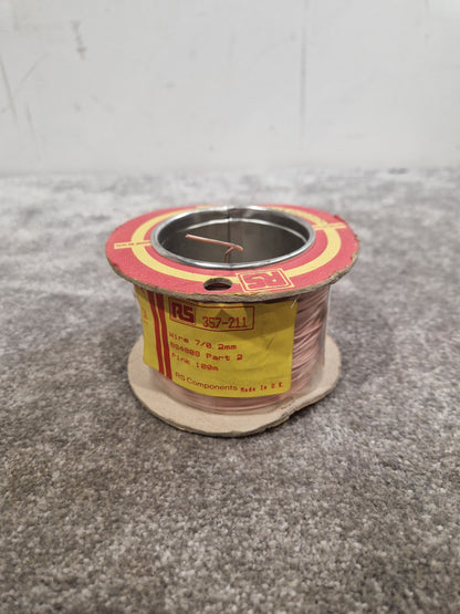 RS 7/0.2mm Equipment Wire Type 2 Pink 100 Metres - High-Quality Insulation - Excellent